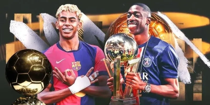 Ousmane Dembele, Lamine Yamal và Raphinha ứng viên nổi bật Quả Bóng Vàng 2025